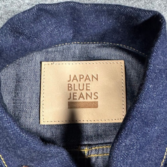Japan Blue Jeans Type 1 Selvedge Denim Jacket Indigo Made in Japan 38 Buckleback - Picture 5 of 16